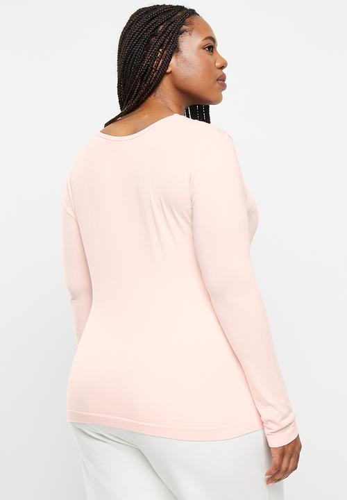 DORINA - Plus pampas top - pink