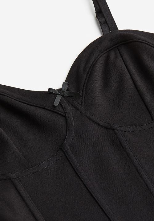 H&M - Bustier top - black