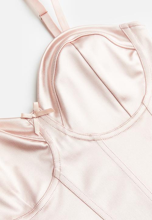 H&M - Bustier top - light pink