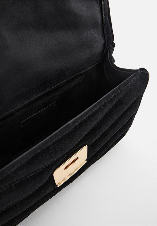 MANGO - Bag lys - black 