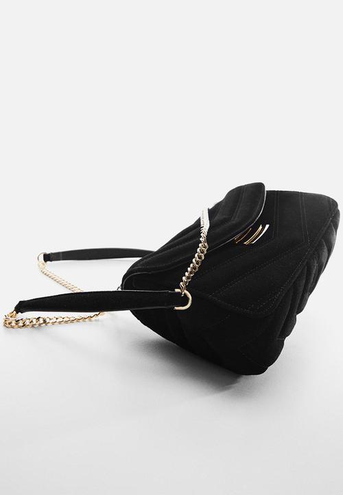 MANGO - Bag lys - black 