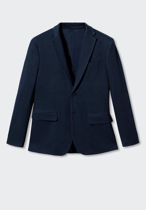 MANGO - Blazer aneto - dark navy