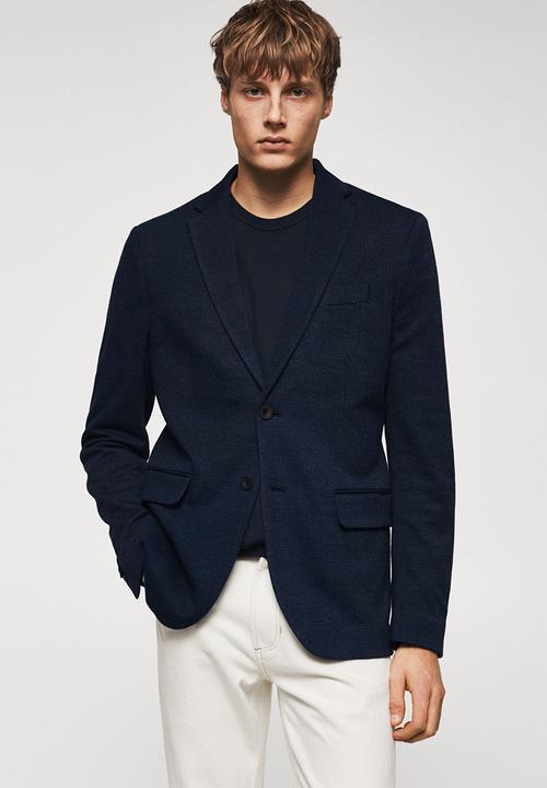 MANGO - Blazer aneto - dark navy