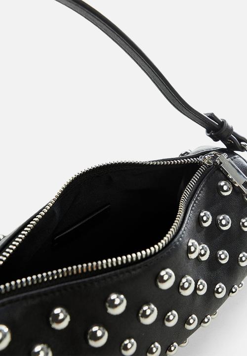 MANGO - Bag studs - black 