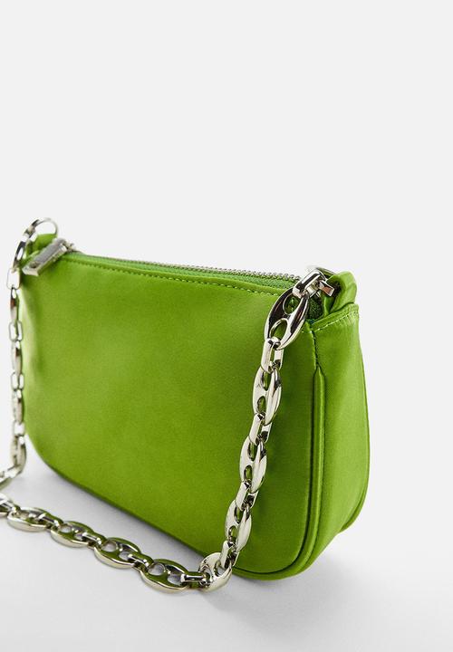MANGO - Bag spark - green 