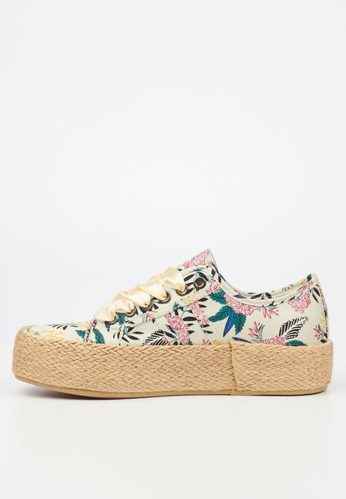 Miss Black - Quebec 11 espadrille sneaker - neutral