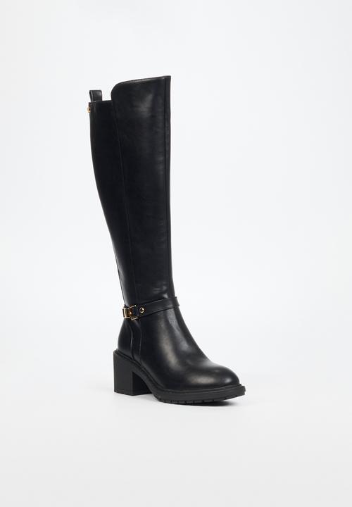 Butterfly Feet - Shelby 1 knee length boot - black