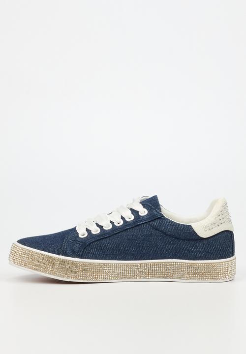 Miss Black - Sparkle 2 sneaker - navy