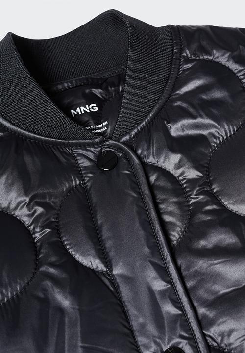 MANGO - Anorak onion - black