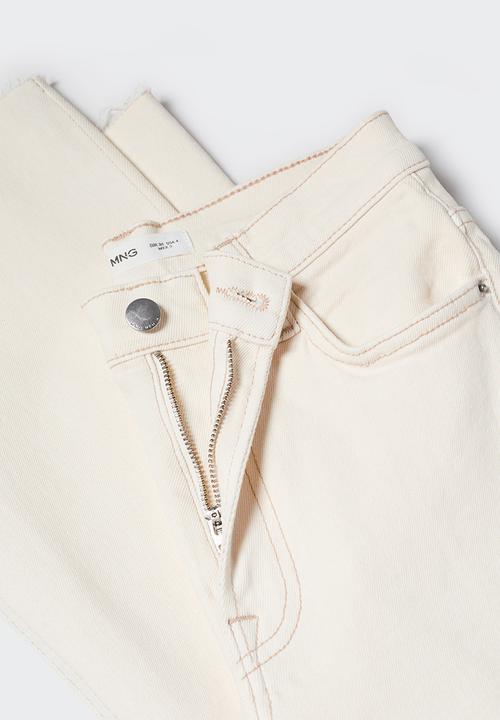 MANGO - Jeans sienna - natural