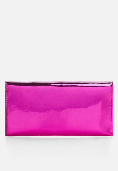 MANGO - Wallet juanita - bright pink