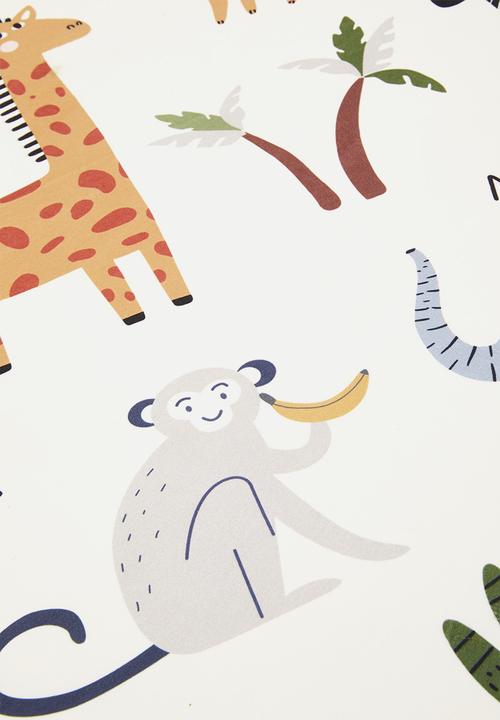 H&S - Safari round rug-multi