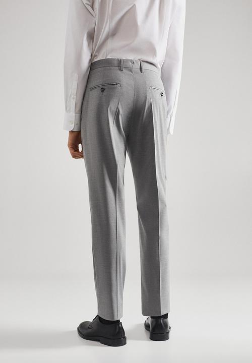 MANGO - Trousers brasilia - grey