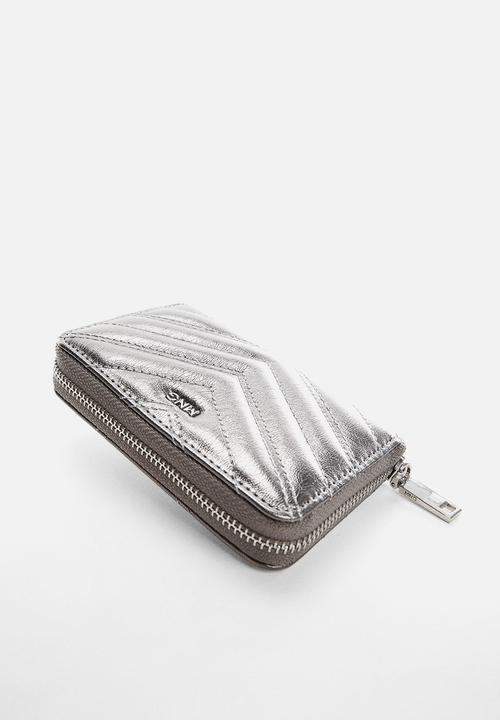 MANGO - Wallet juanita - silver 