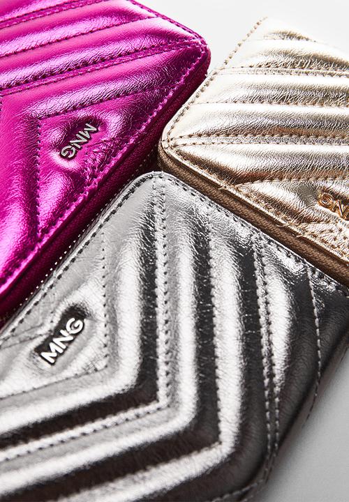 MANGO - Wallet juanita - silver 