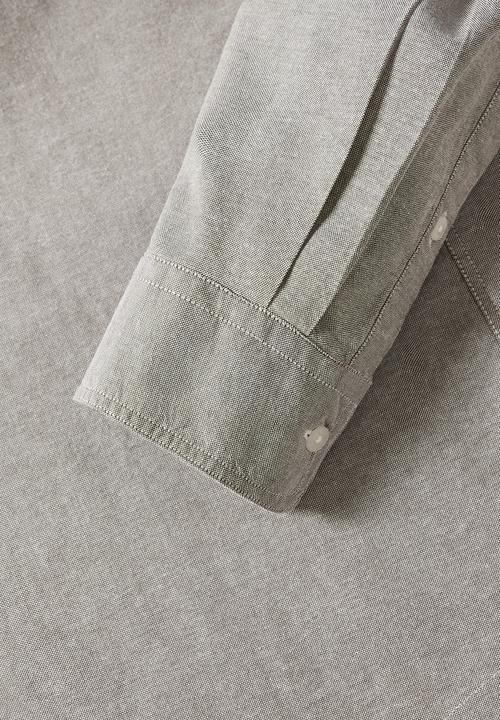 MANGO - Shirt oxford - khaki