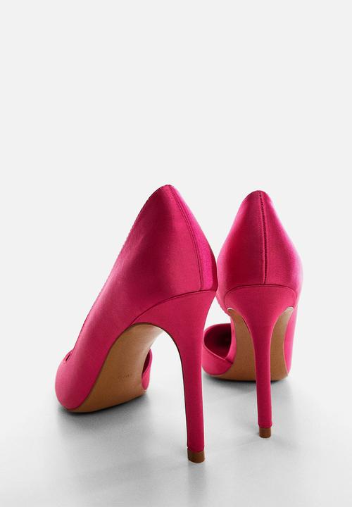 MANGO - Audrey court heel - bright pink