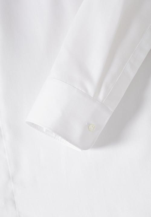 MANGO - Shirt boston - white