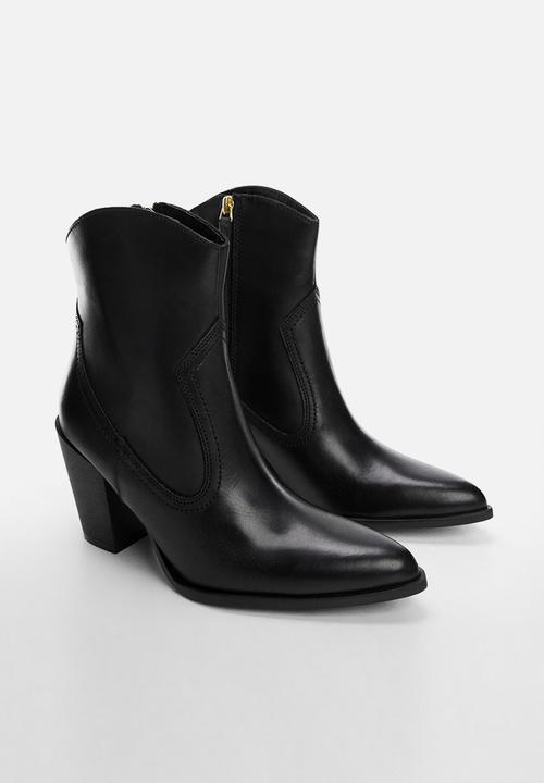 MANGO - Larson1 ankle boot - black