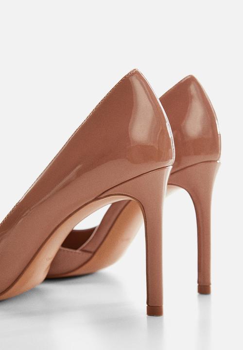 MANGO - Audrey44 court heel - medium brown
