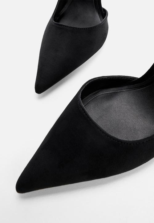 MANGO - Audrey40 court heel - black