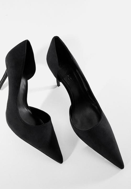 MANGO - Audrey40 court heel - black