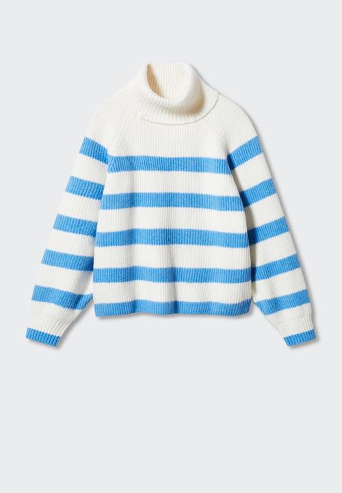 MANGO - Sweater merlin - mid blue