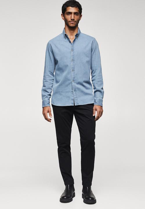 MANGO - Shirt chambre - blue