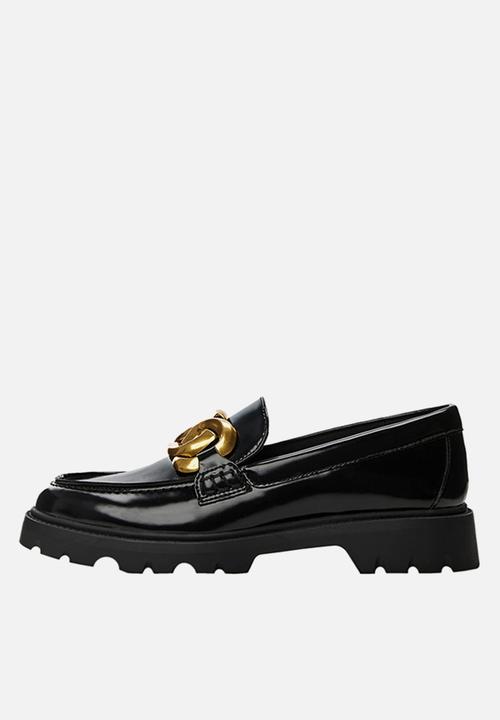 MANGO - Fau loafer - black