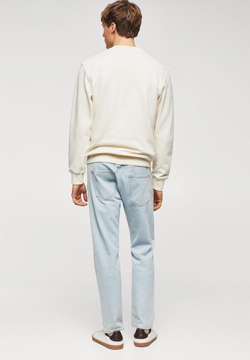MANGO - Hills mono sweatshirt - ice