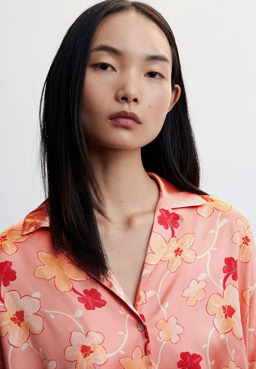 MANGO - Blouse prado-h - pink