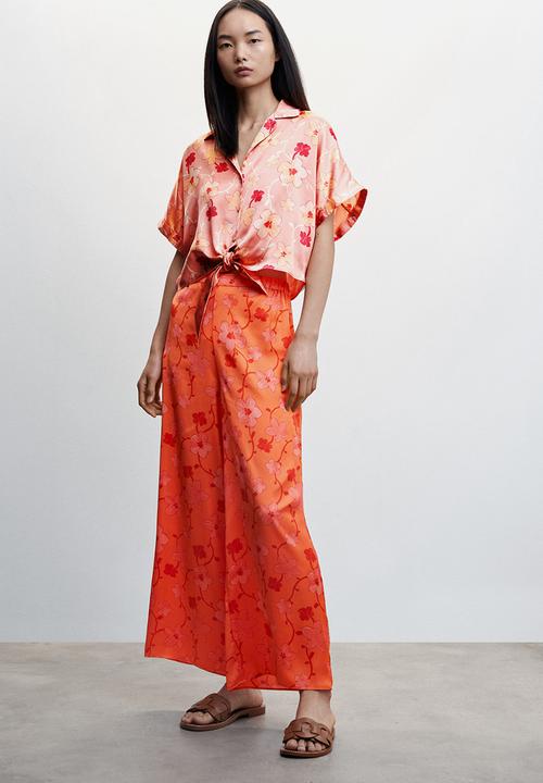 MANGO - Blouse prado-h - pink