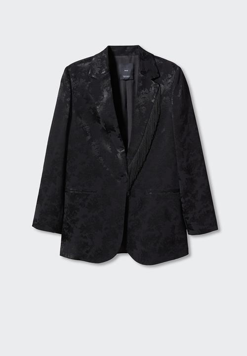 MANGO - Blazer jacky - black