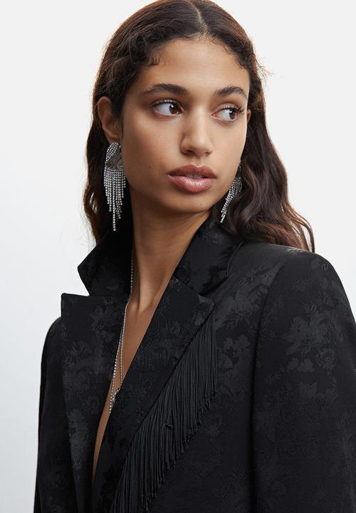 MANGO - Blazer jacky - black