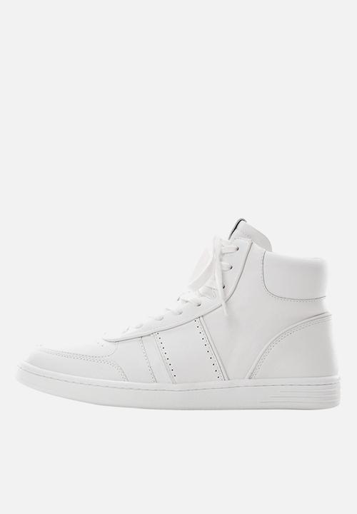 MANGO - Sport shoes doble - white