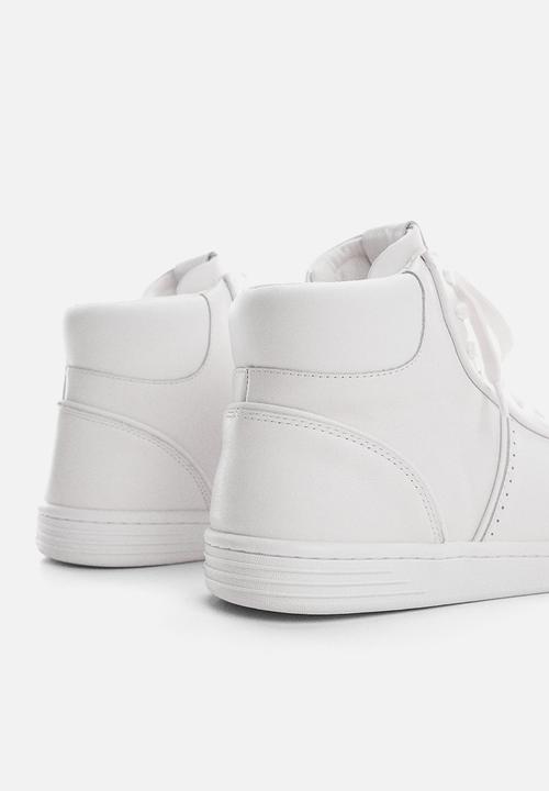 MANGO - Sport shoes doble - white