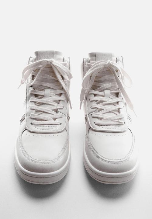 MANGO - Sport shoes doble - white