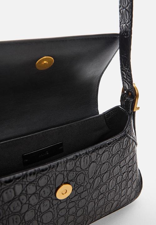 MANGO - Coco shoulder bag - black