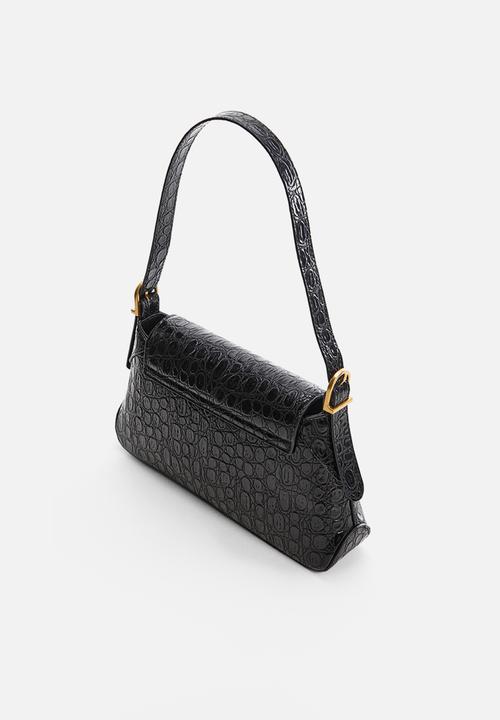 MANGO - Coco shoulder bag - black