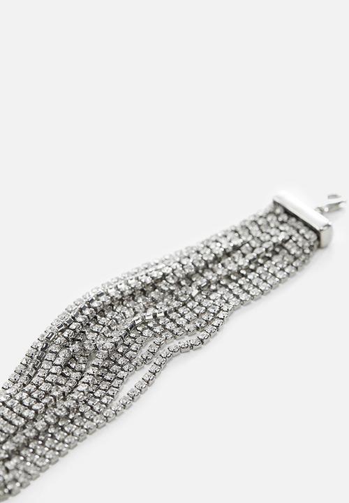 MANGO - Bracelet neiva - silver 