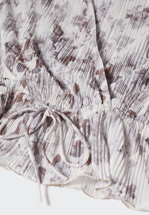 MANGO - Blouse muse - grey