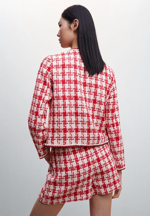 MANGO - Jacket miel-h - red