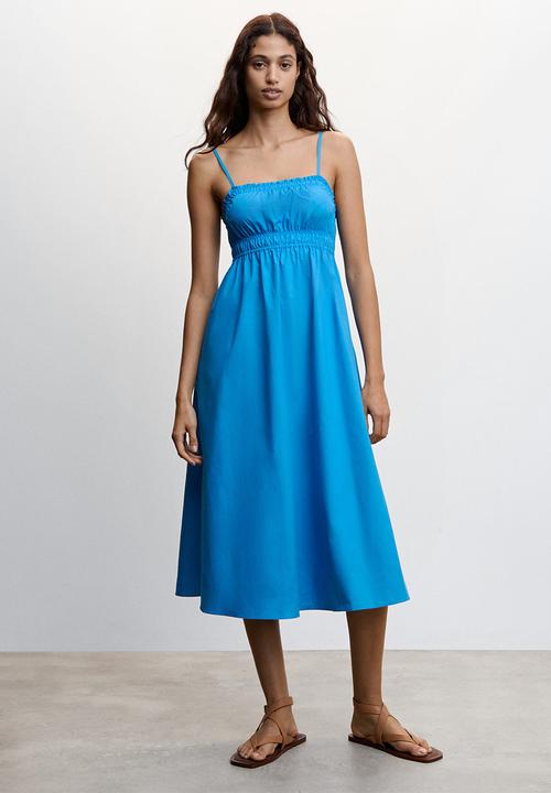MANGO - Dress ballet-h - mid blue