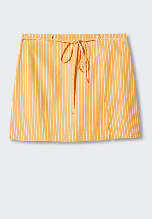MANGO - Skirt kilian-h - light yellow
