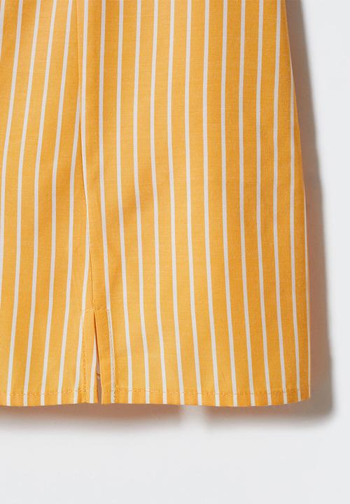 MANGO - Skirt kilian-h - light yellow