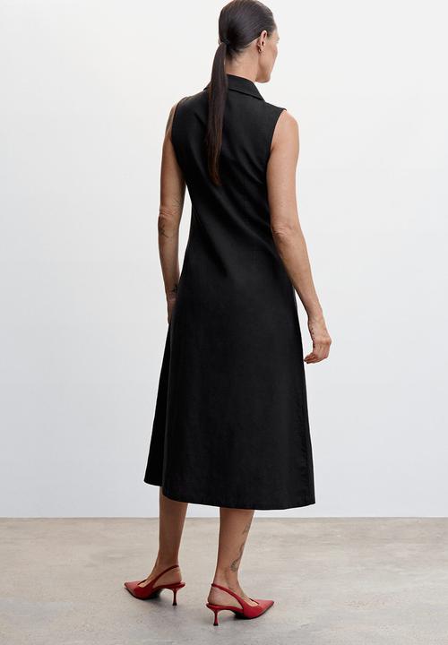 MANGO - Dress bolan-h - black