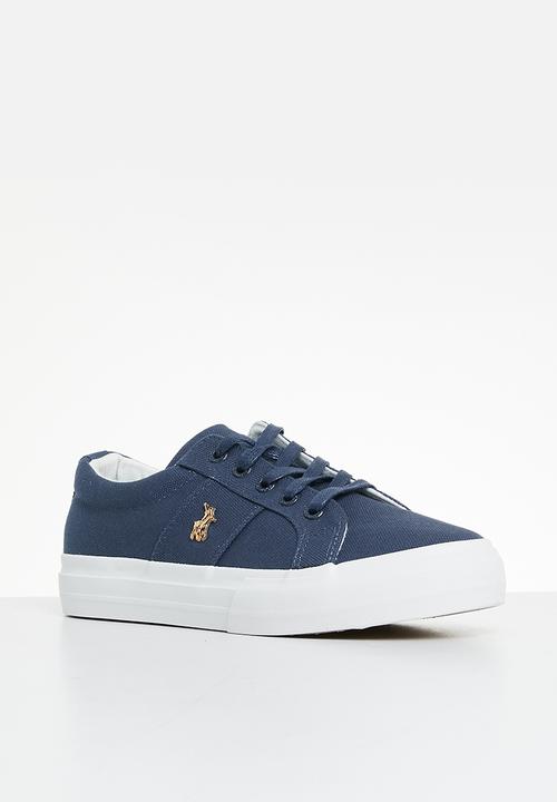 POLO - Classic canvas sneaker - navy2
