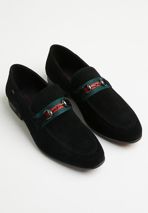 MAZERATA - Villani 4 suede - black