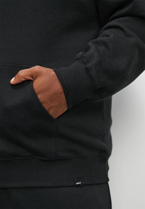 Superbalist - Plus maddox basic pullover hoodie - black