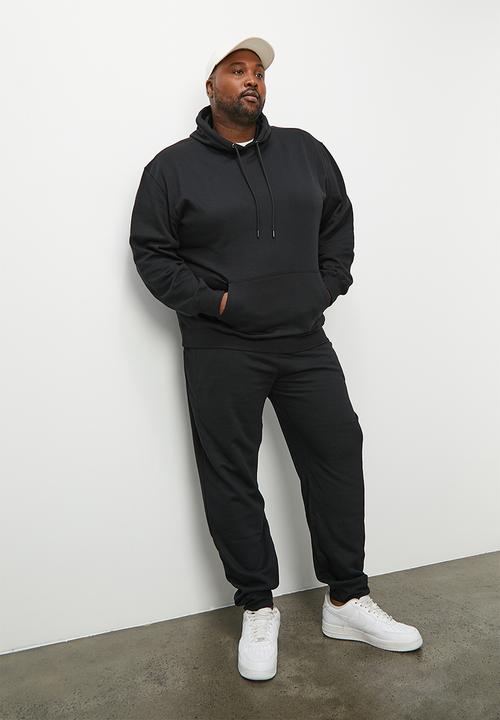 Superbalist - Plus maddox basic pullover hoodie - black